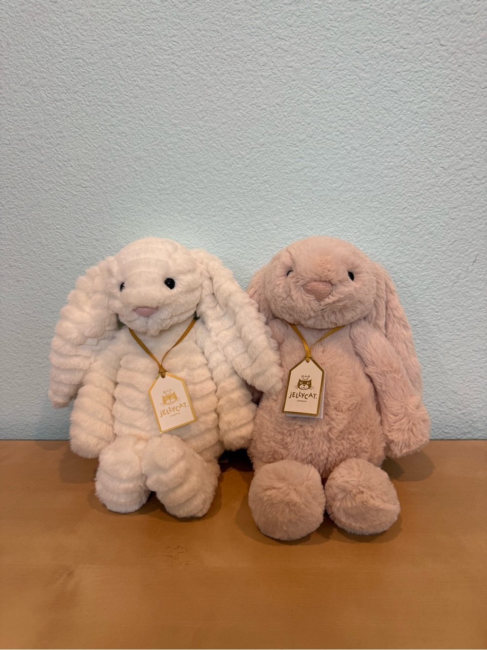 BNWT Jellycat Luxe Nimbus and Willow Bunny Bundle